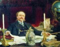 portrait of wilhelm von bitner 1912 Ilya Repin
